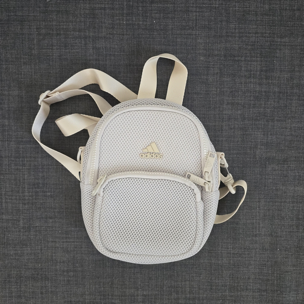 Adidas Cream Mini Backpack